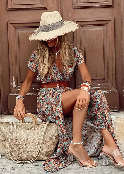 Ava | Chic Floral Plus Size Summer Dress 5