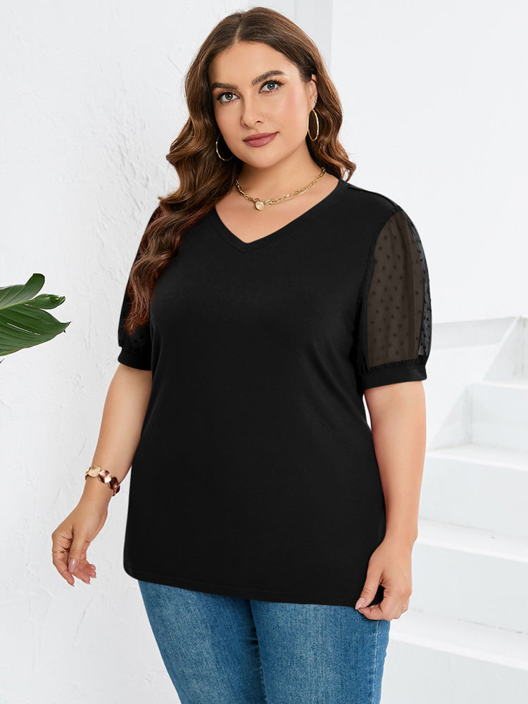 Ava | Elegant Relaxed V-Neck Women's Top 4