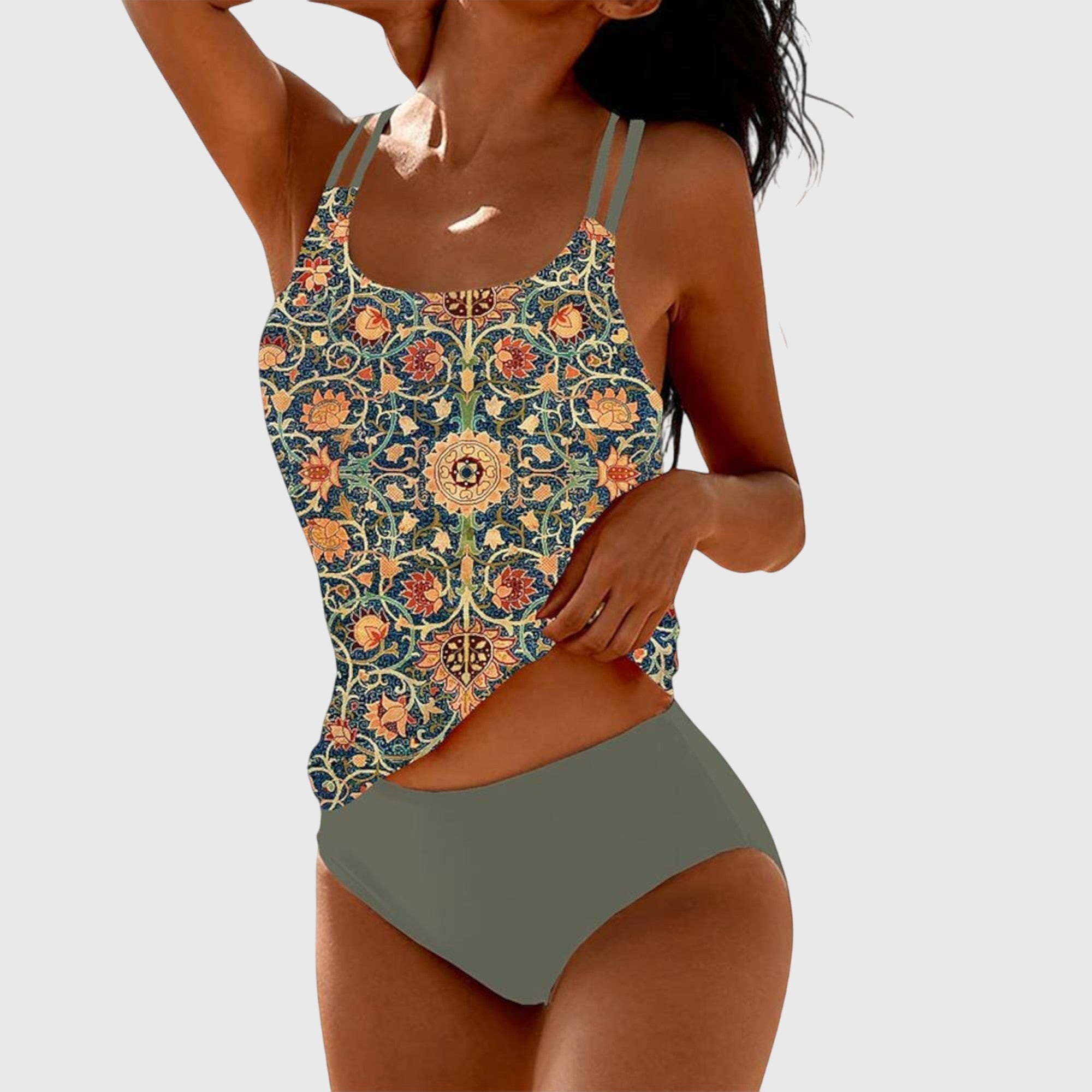 Ava | Stylish Vibrant Tankini Swimwear for Women 1
