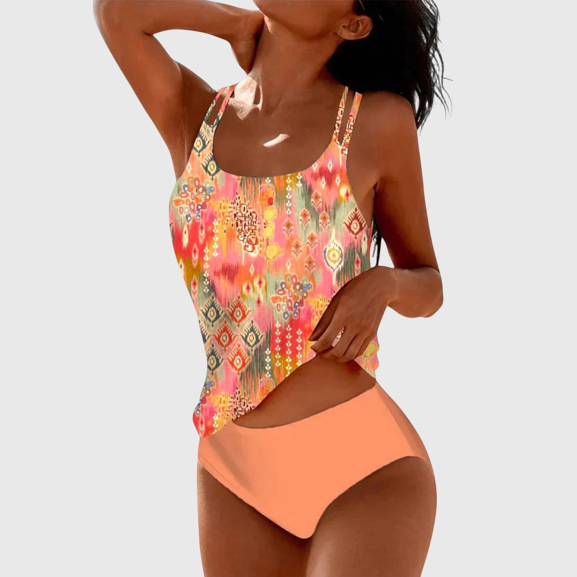Ava | Stylish Vibrant Tankini Swimwear for Women 3