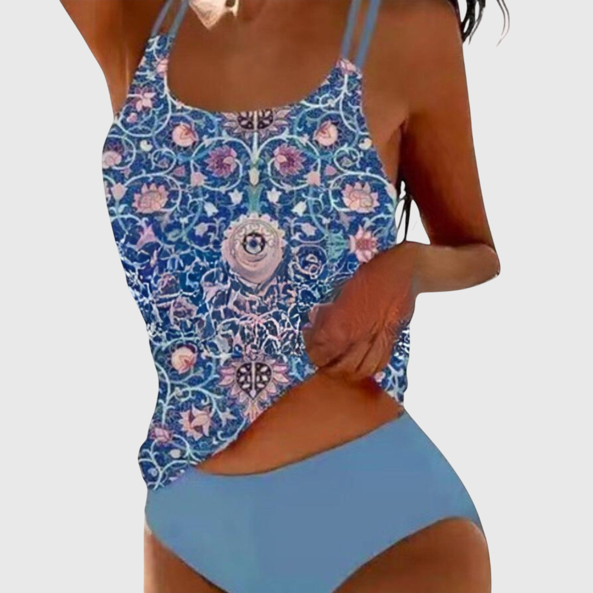 Ava | Stylish Vibrant Tankini Swimwear for Women 4