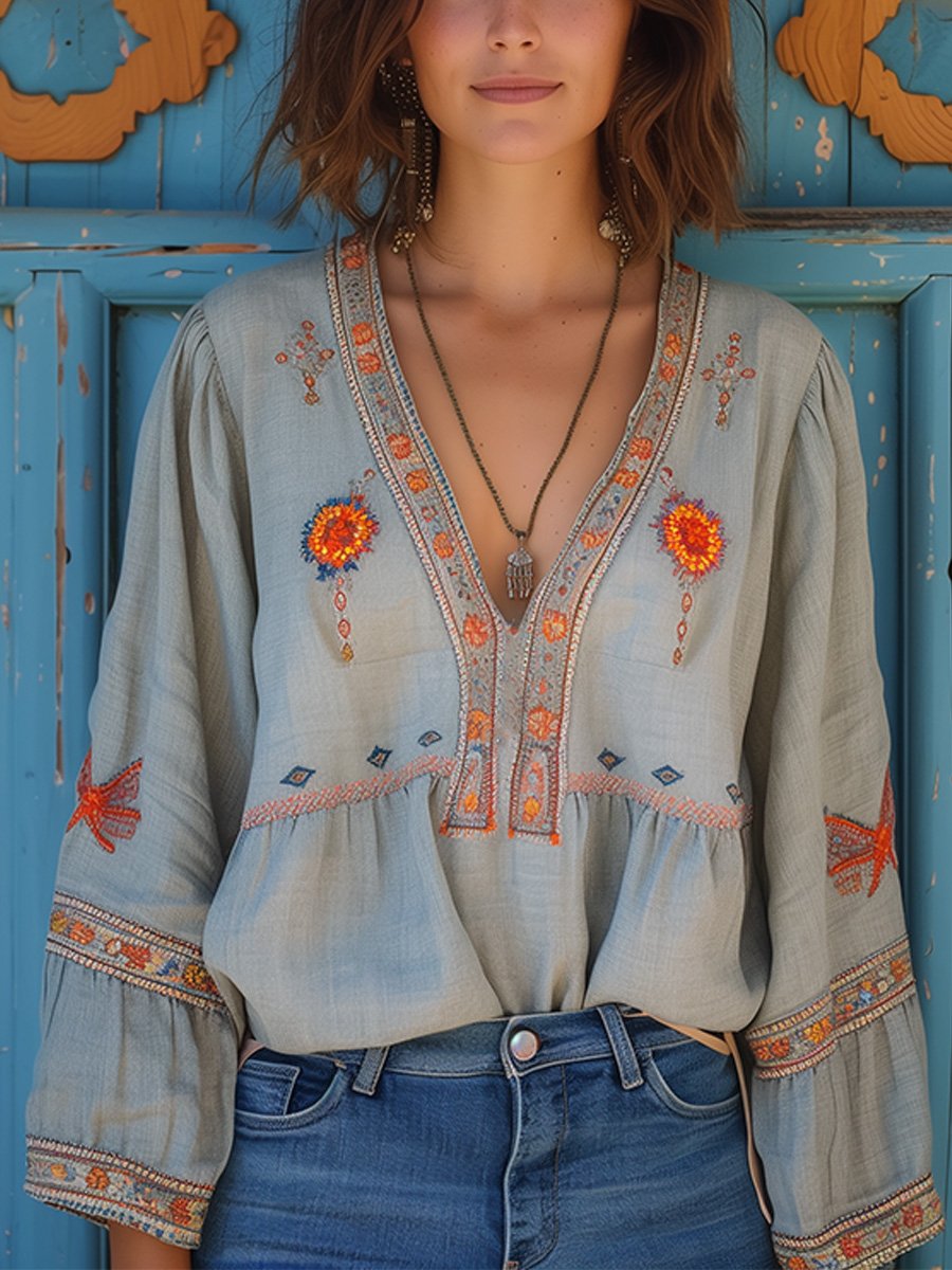 Breezy Collection | Men's Long Sleeve Summer Shirt with Lightweight Fabric 0