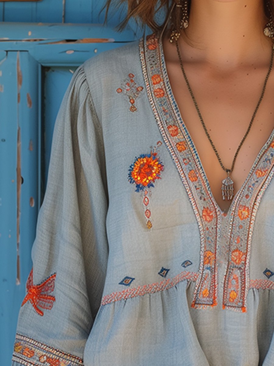 Breezy Collection | Men's Long Sleeve Summer Shirt with Lightweight Fabric 2