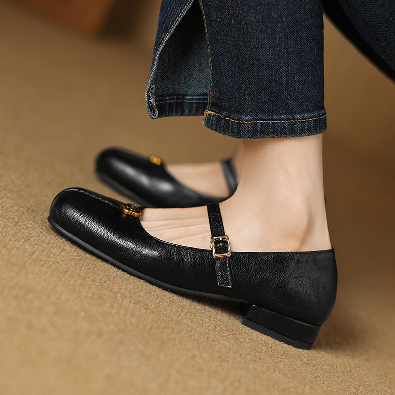 Classic Spring | Ballet Flats for Women with Strap Design & Comfort Fit 2