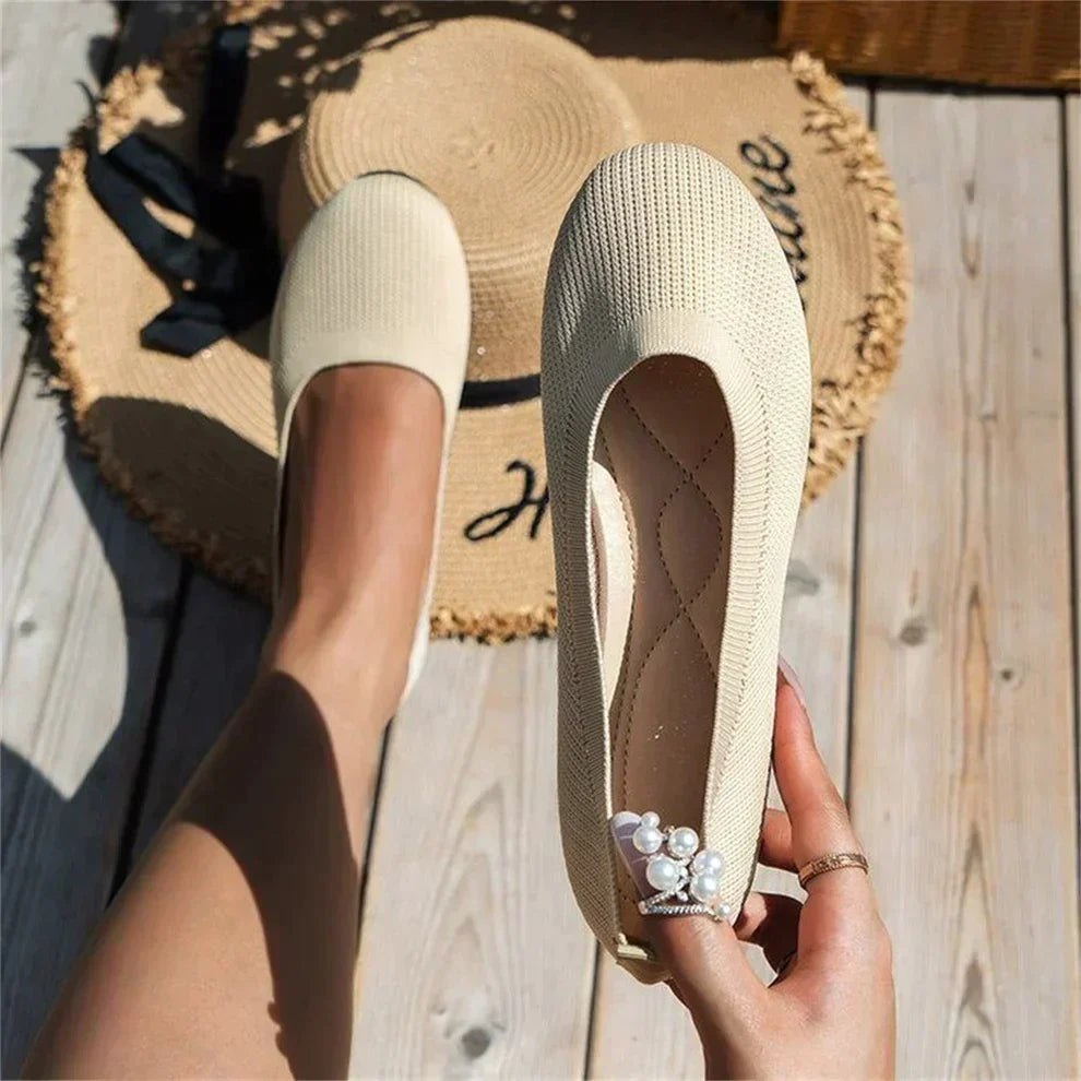 Danielle | Comfortable Black Ballet Flats for Women with Timeless Design 4