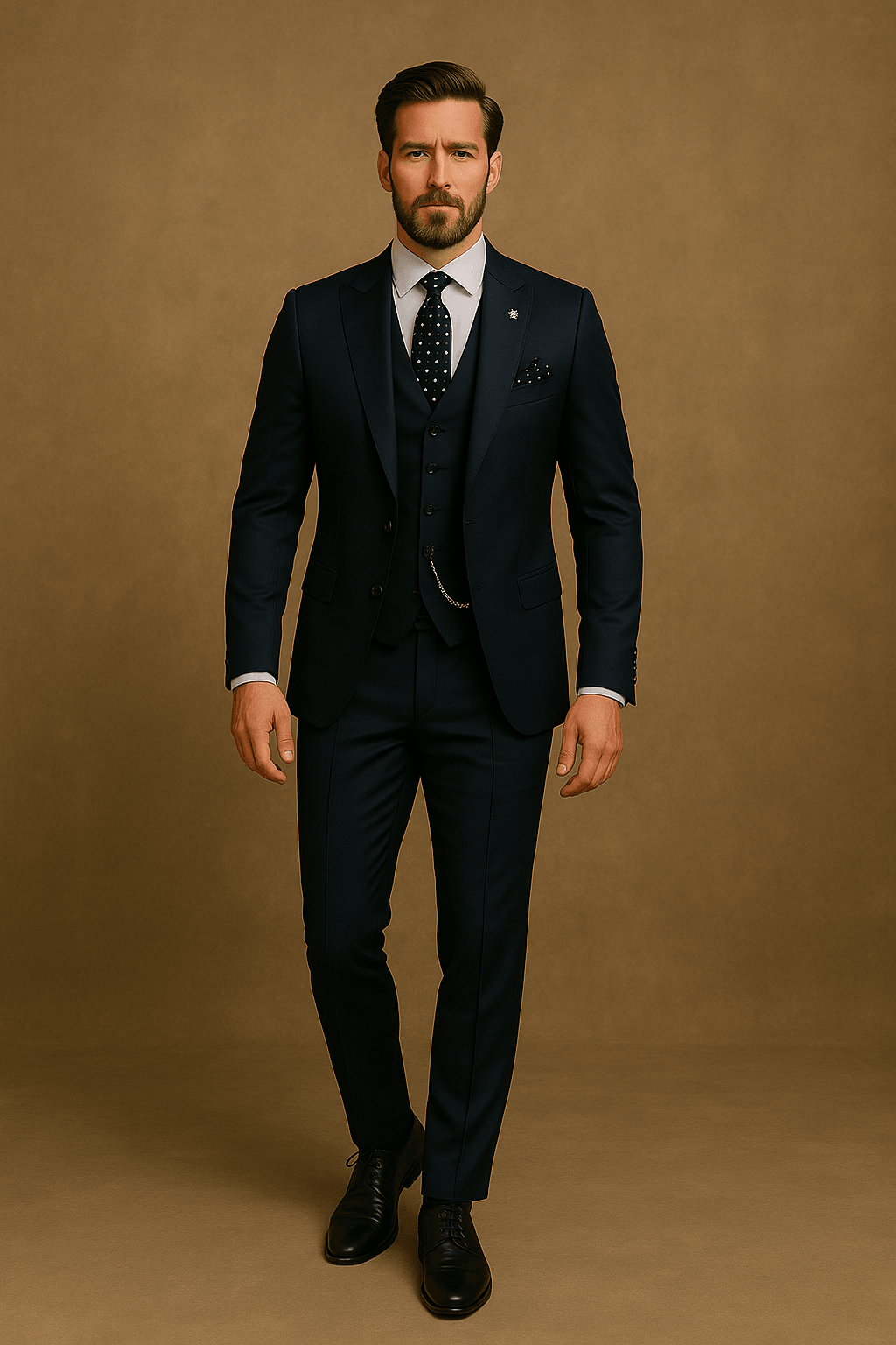 Elegant Ensemble | Men's Suit with 3-Piece Slim Fit & Timeless Design 6