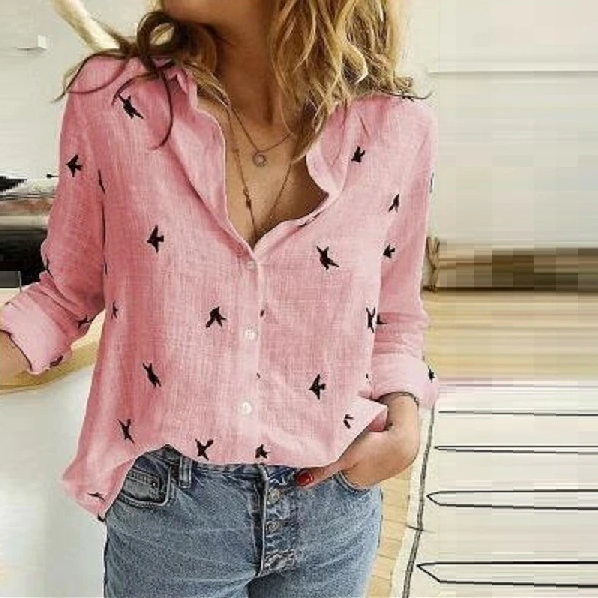 Ella Collection | Women's Blouse in Organic Cotton with Elegant Design 11