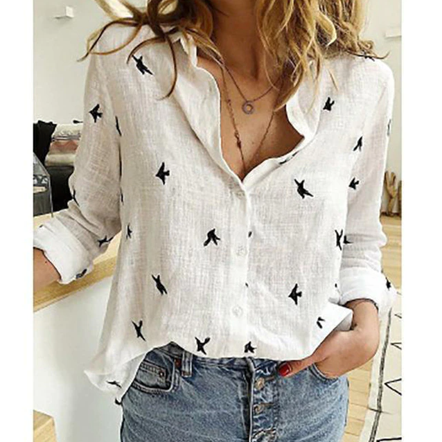 Ella Collection | Women's Blouse in Organic Cotton with Elegant Design 8