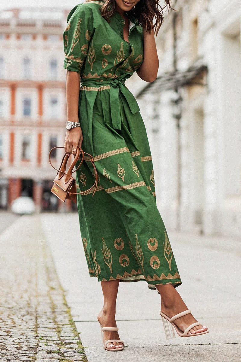 Ella | Chic Bohemian Summer Midi Dress 3