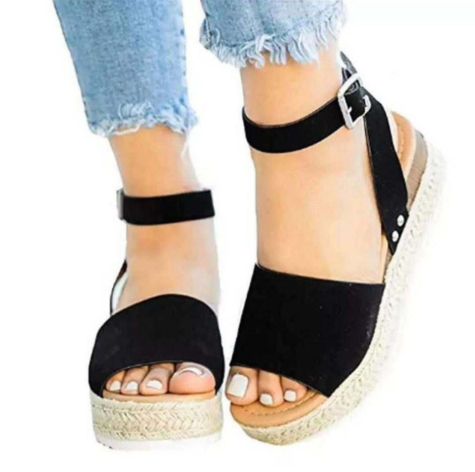 Ella | Modern Comfortable Wedge Sandals for Women 3