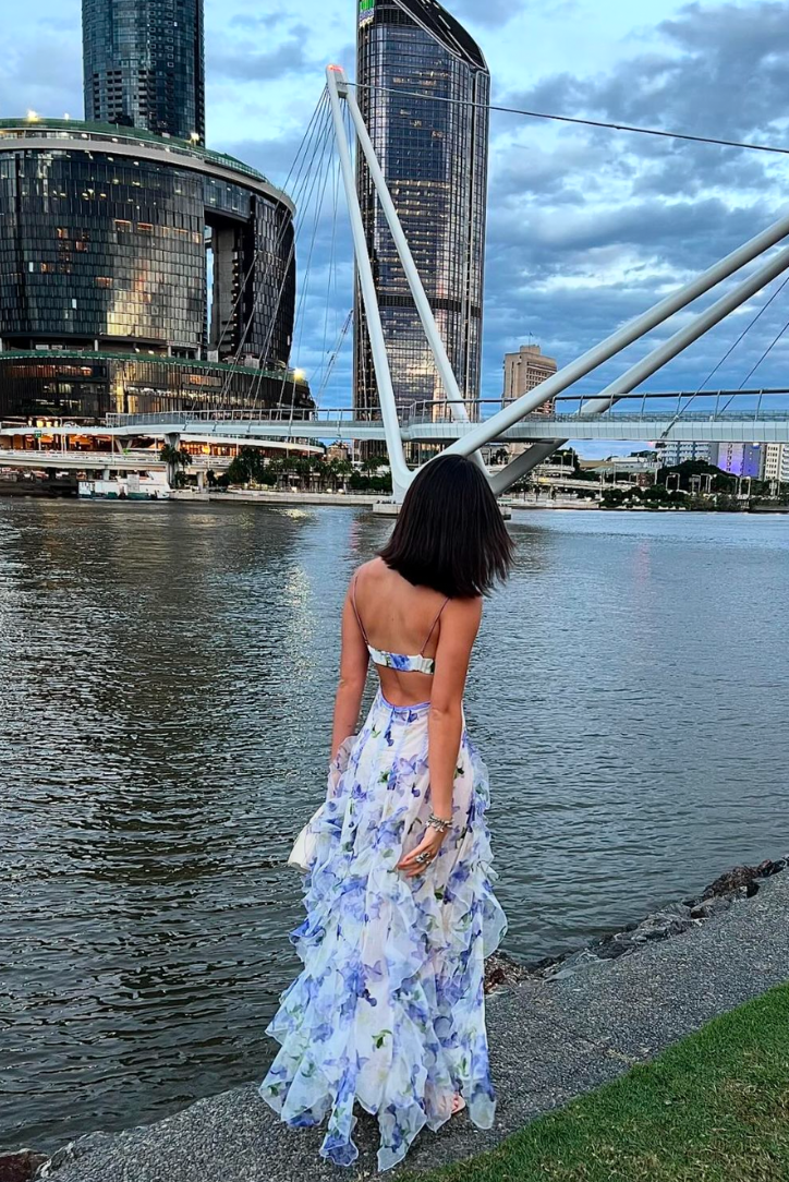 Emily | Elegant Floral Summer Maxi Dress 8