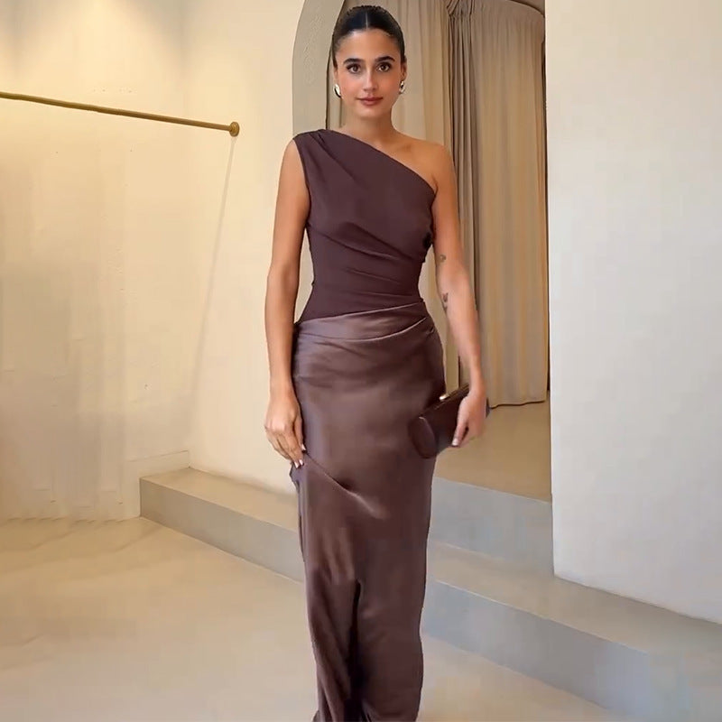 Emma | Elegant Flowing Maxi Dress 0