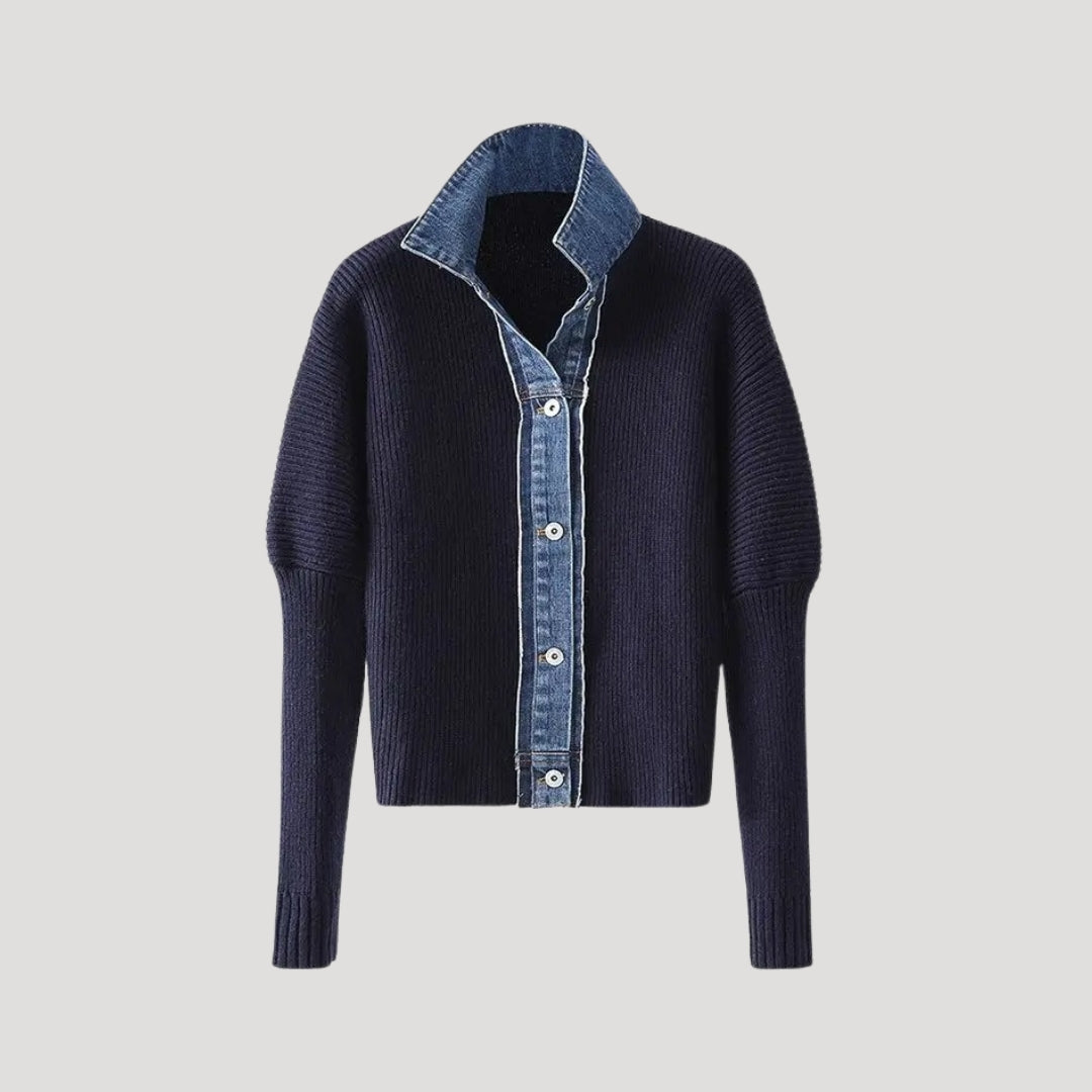 Emma | Elegant Layered Spring Cardigan Jacket 0