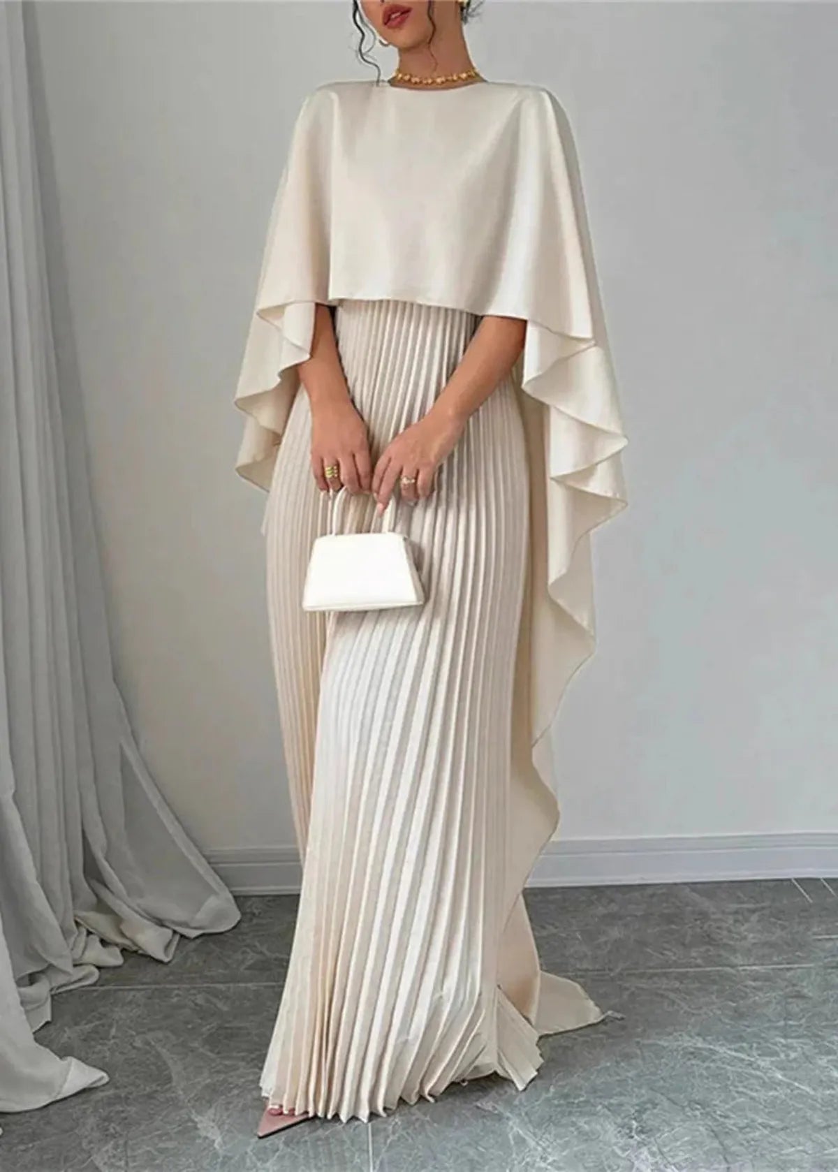 Emma | Elegant Long Sleeve Maxi Dress for Women 2