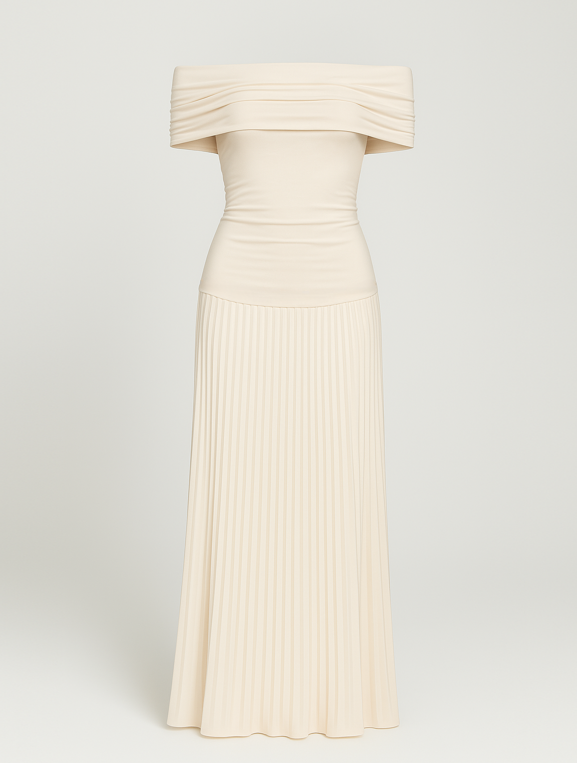 Emma | Elegant Pleated Long Sleeve Maxi Dress for Women 3