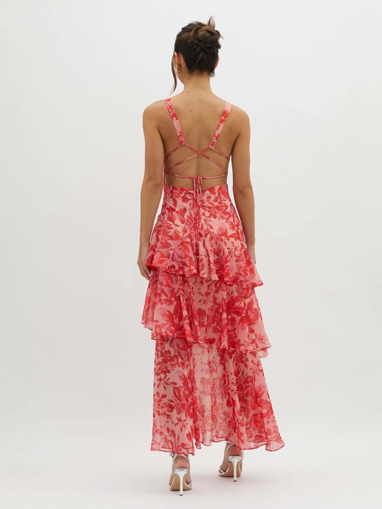 Emma | Stylish Floral Maxi Dress for Wedding Guests 2