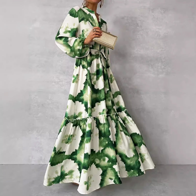 Emma | Stylish Long Sleeve Maxi Dress for Women 0