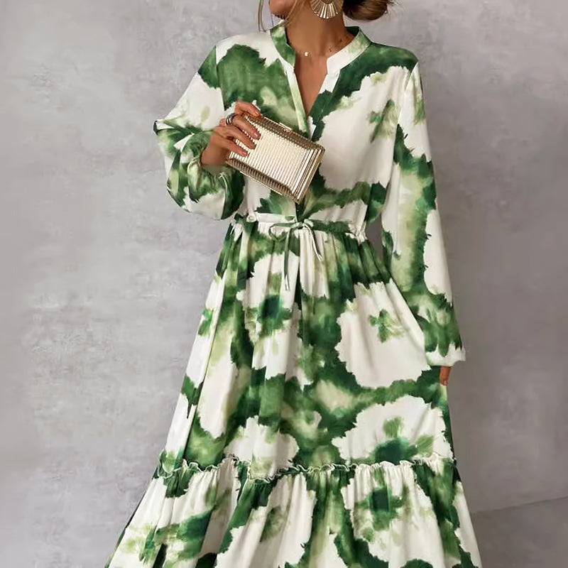 Emma | Stylish Long Sleeve Maxi Dress for Women 2