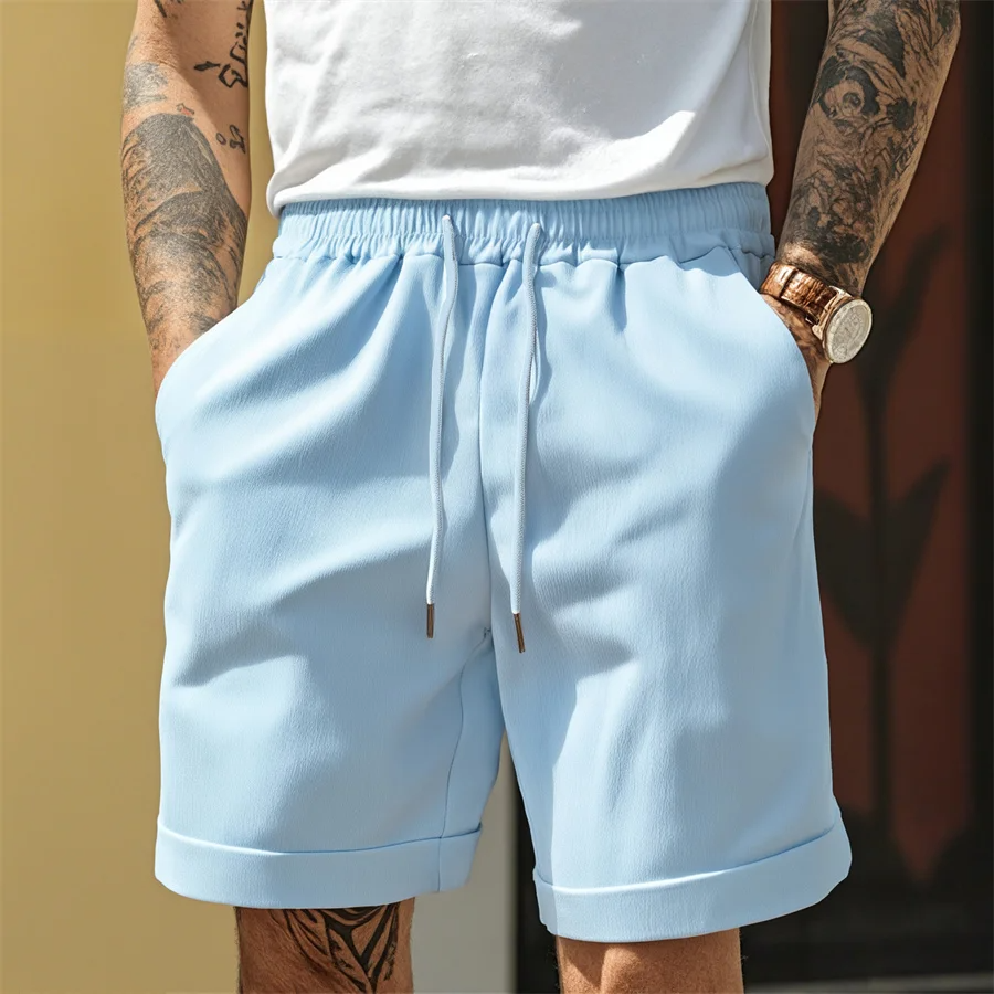 Ethan | Casual Relaxed Fit Men's Shorts for Spring Summer 0