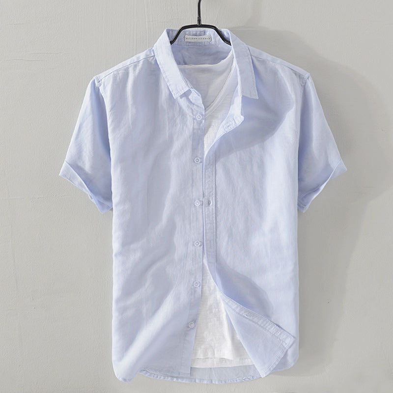 Ethan | Casual Relaxed Linen Shirt for Men 1