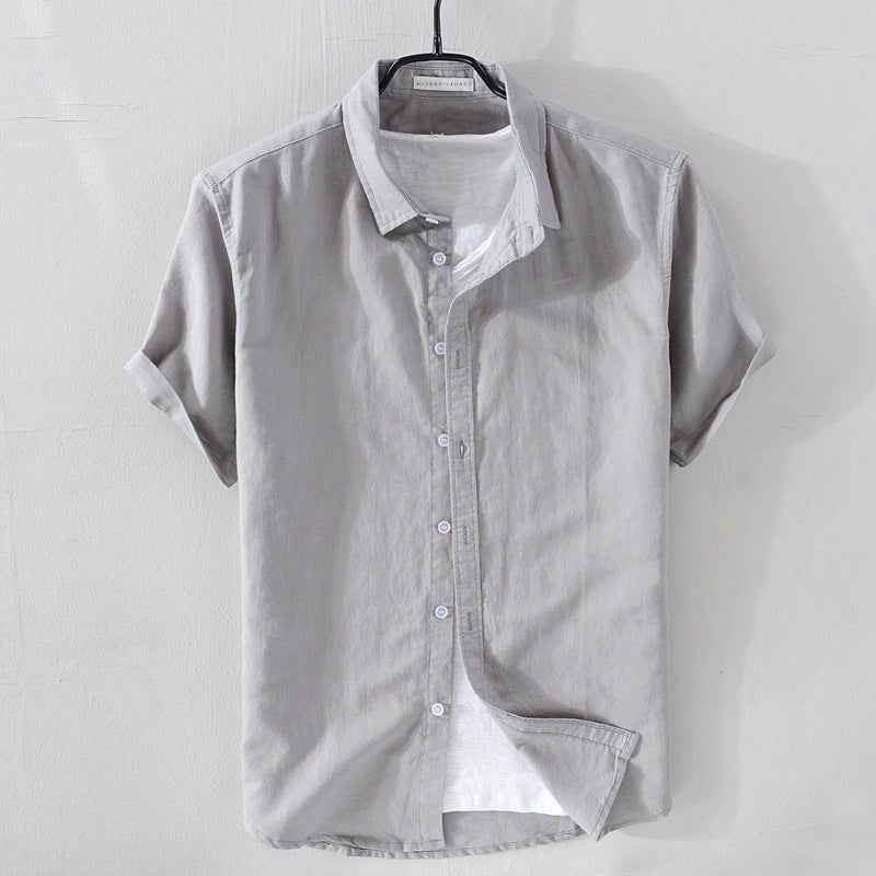 Ethan | Casual Relaxed Linen Shirt for Men 2