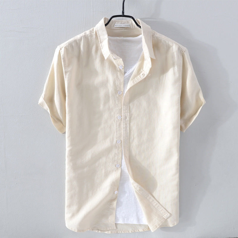 Ethan | Casual Relaxed Linen Shirt for Men 3