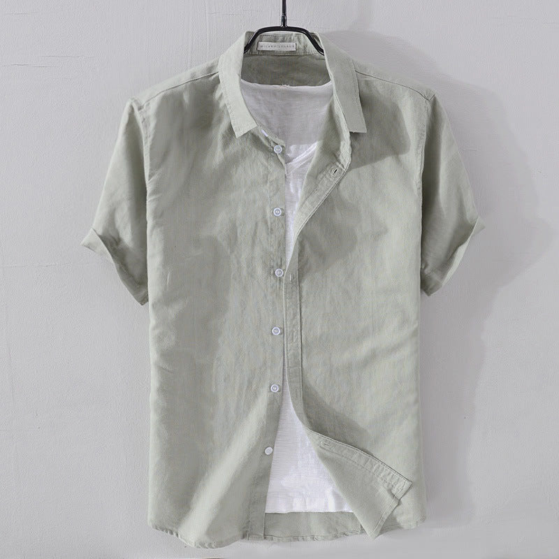 Ethan | Casual Relaxed Linen Shirt for Men 4