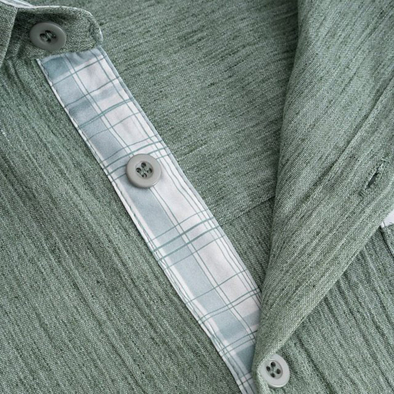 Ethan | Classic Breathable Linen Polo Shirt for Men 3