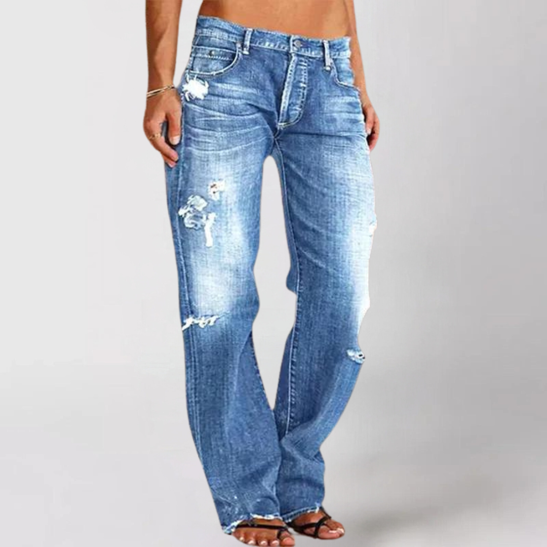Ethan | Classic Distressed Black Jeans for Spring Style 1