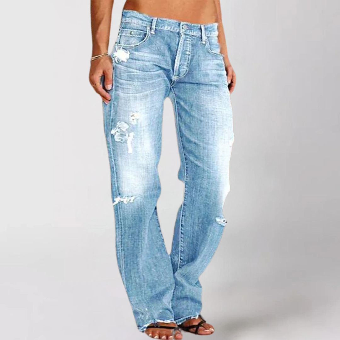 Ethan | Classic Distressed Black Jeans for Spring Style 4