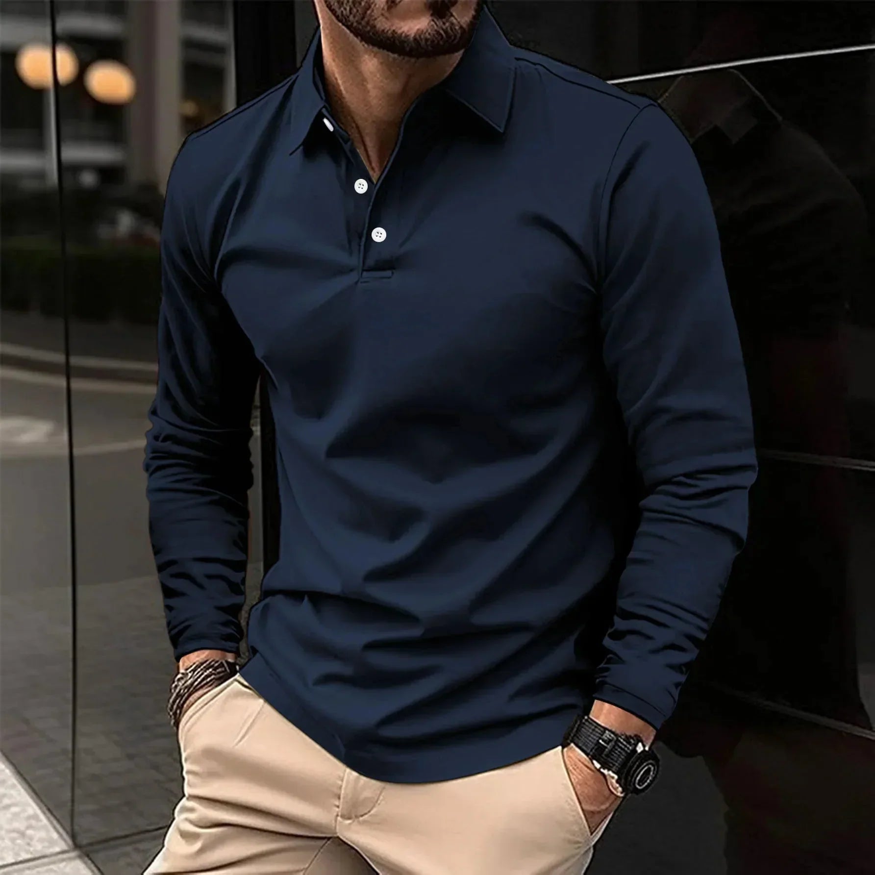 Ethan | Classic Lightweight Mens Polo Shirt 0