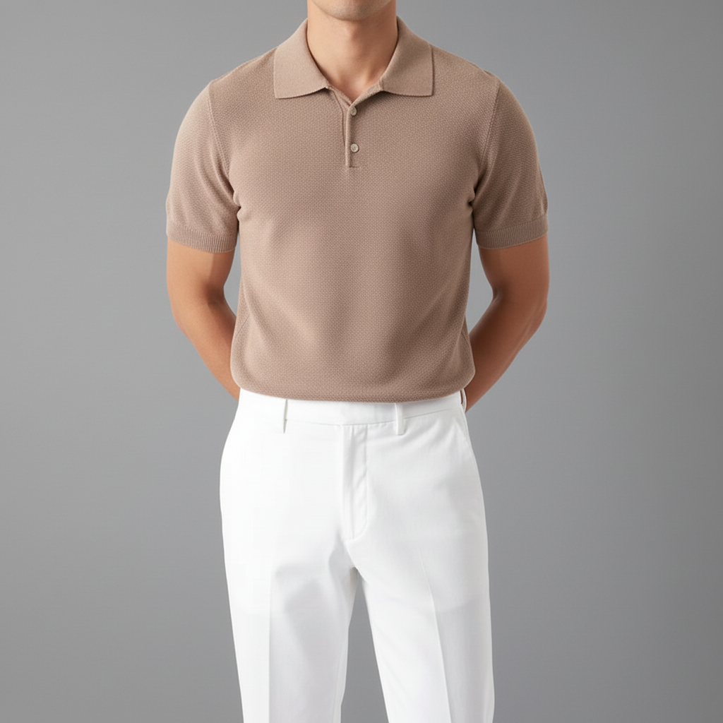 Ethan | Classic Lightweight Mens Polo Shirt 1
