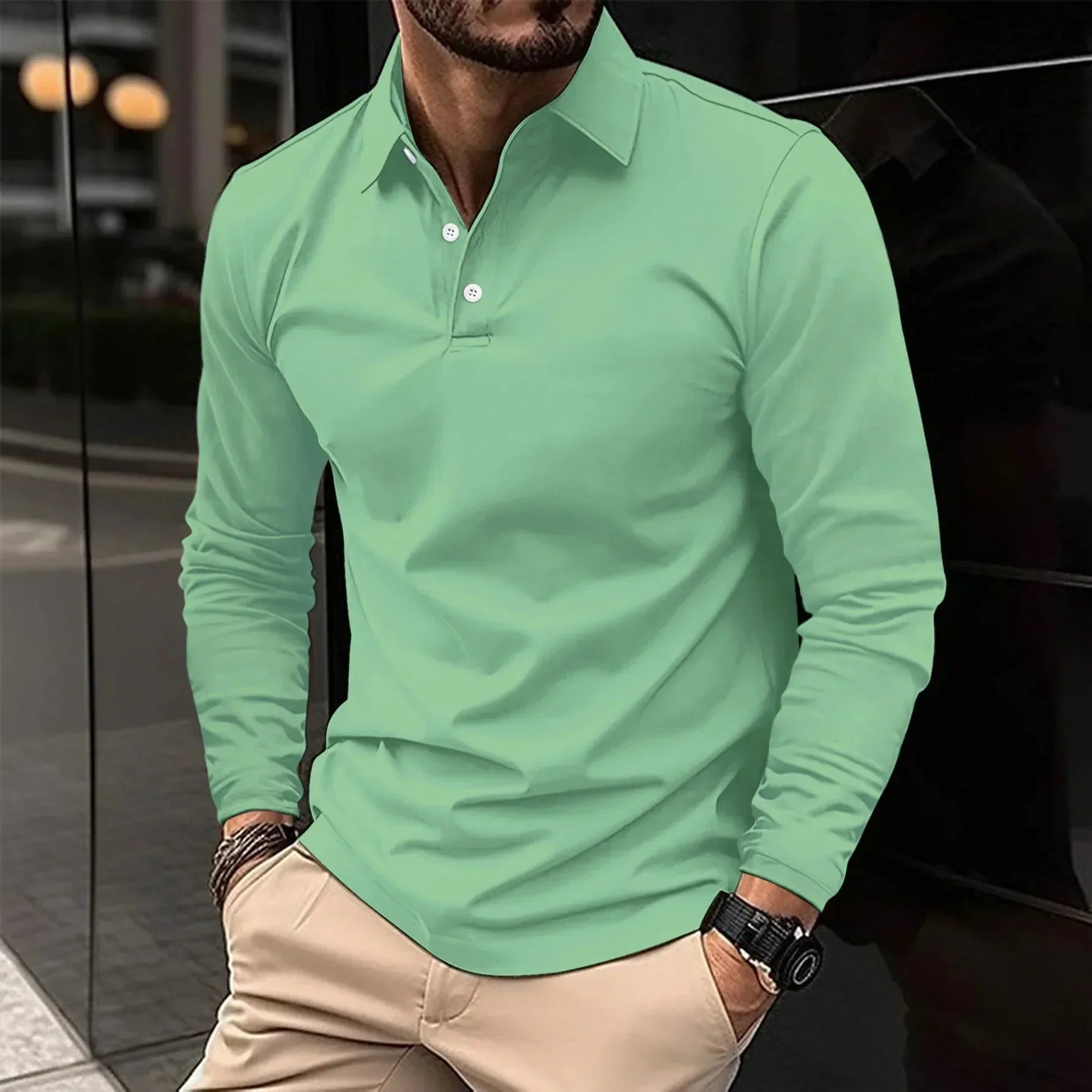 Ethan | Classic Lightweight Mens Polo Shirt 1