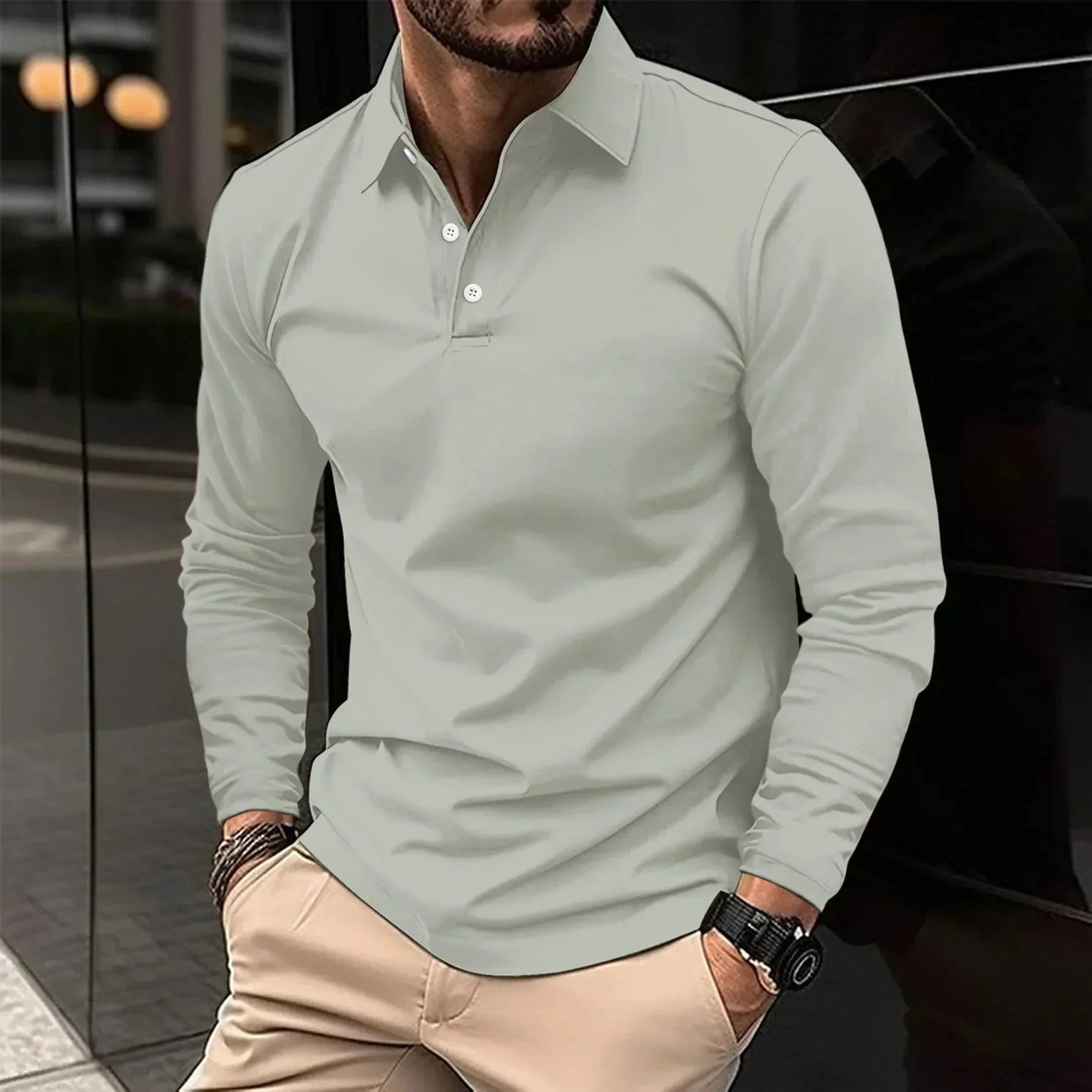 Ethan | Classic Lightweight Mens Polo Shirt 5