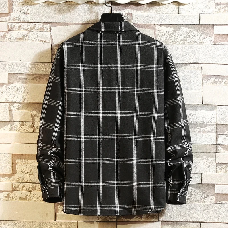 Ethan | Classic Relaxed Fit Plaid Flannel Shirt 2