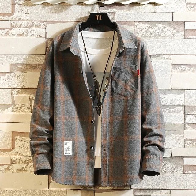 Ethan | Classic Relaxed Fit Plaid Flannel Shirt 3