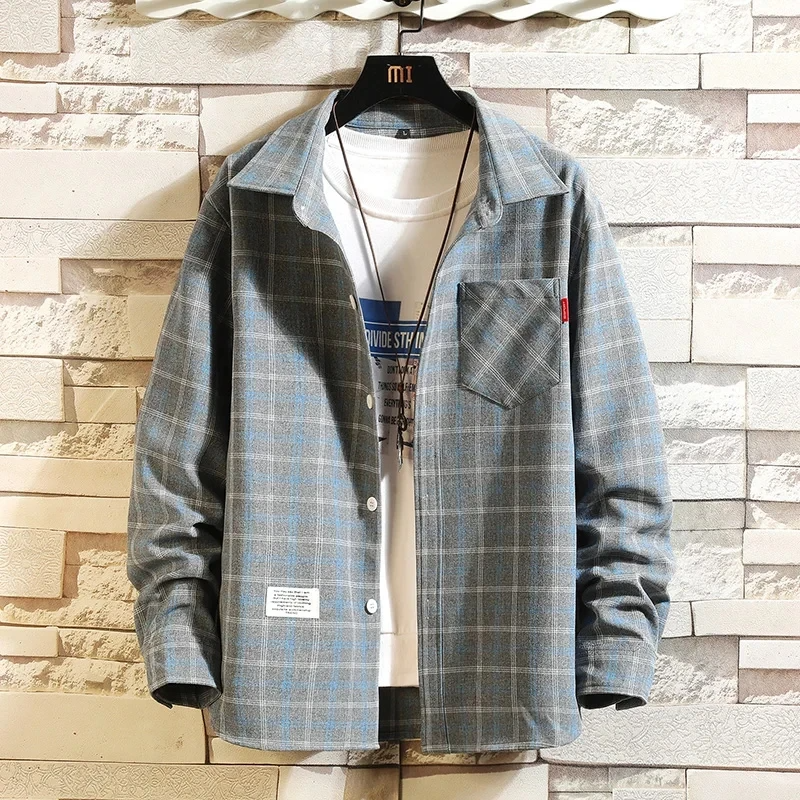 Ethan | Classic Relaxed Fit Plaid Flannel Shirt 4