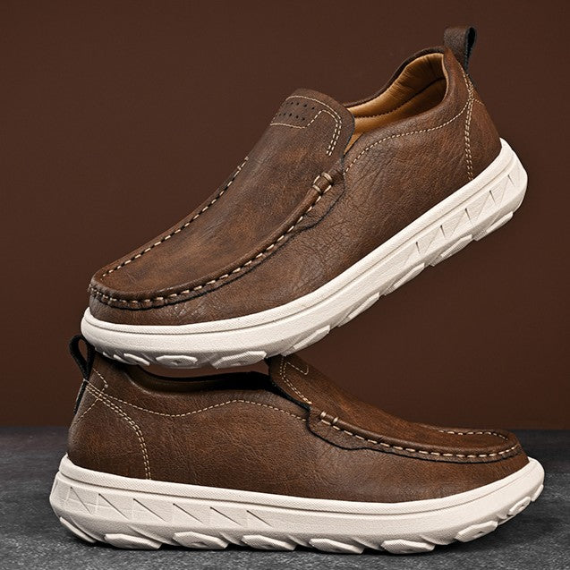 Ethan | Comfortable Slip-On Cowhide Loafers for Men 2