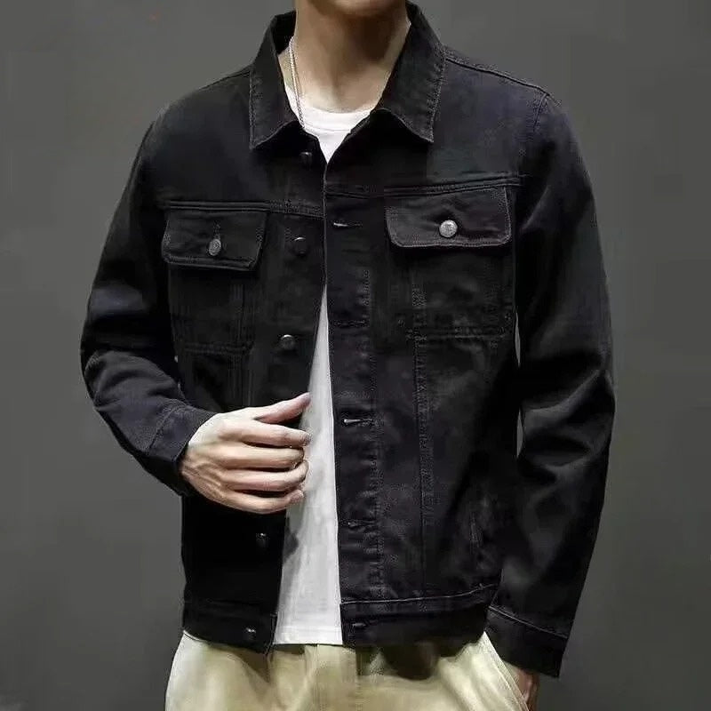 Ethan | Cozy Sherpa Lined Denim Jacket for Men 7