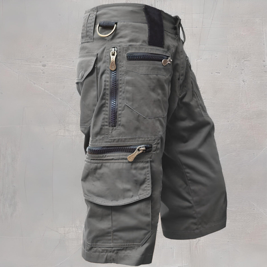Ethan | Durable Black Cargo Shorts for Men 3