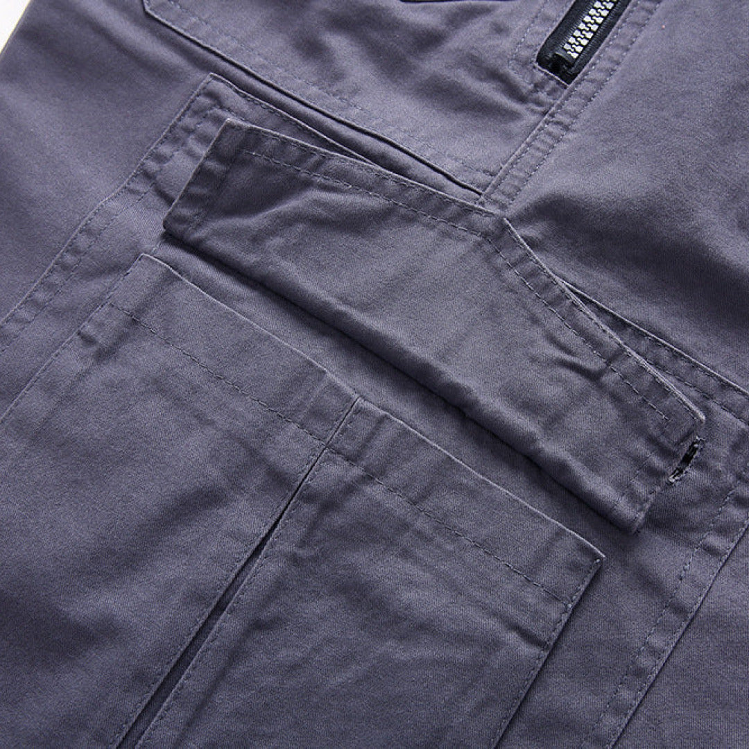 Ethan | Durable Black Cargo Shorts for Men 4