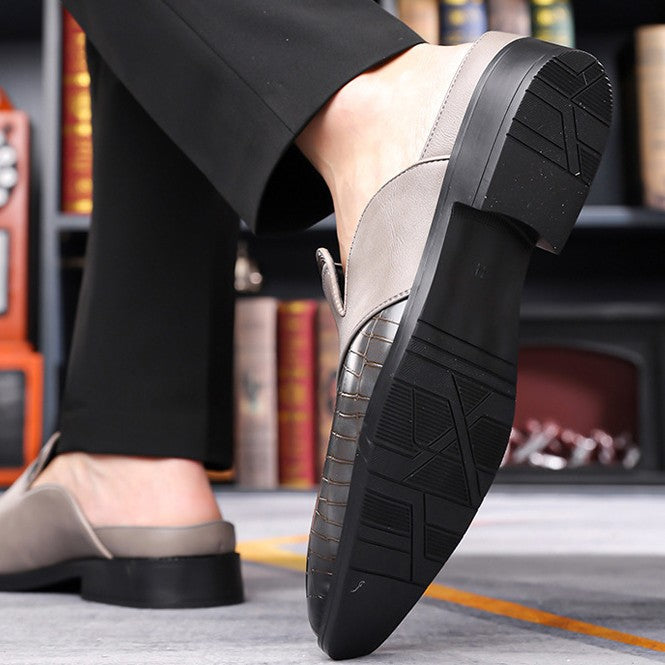 Ethan | Elegant Black Slip-On Loafers for Men 4