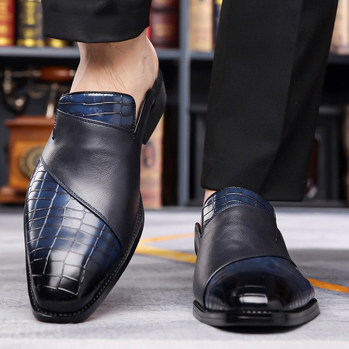 Ethan | Elegant Black Slip-On Loafers for Men 8