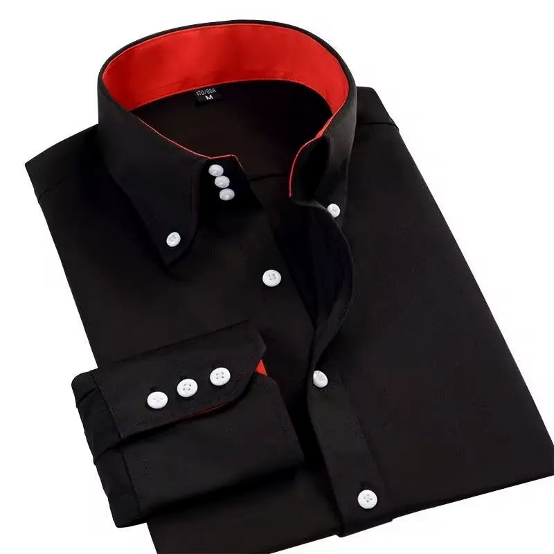 Ethan | Elegant Structured Men's Dress Shirt for Formal Occasions 1