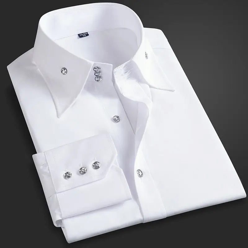 Ethan | Elegant Structured Men's Dress Shirt for Formal Occasions 2