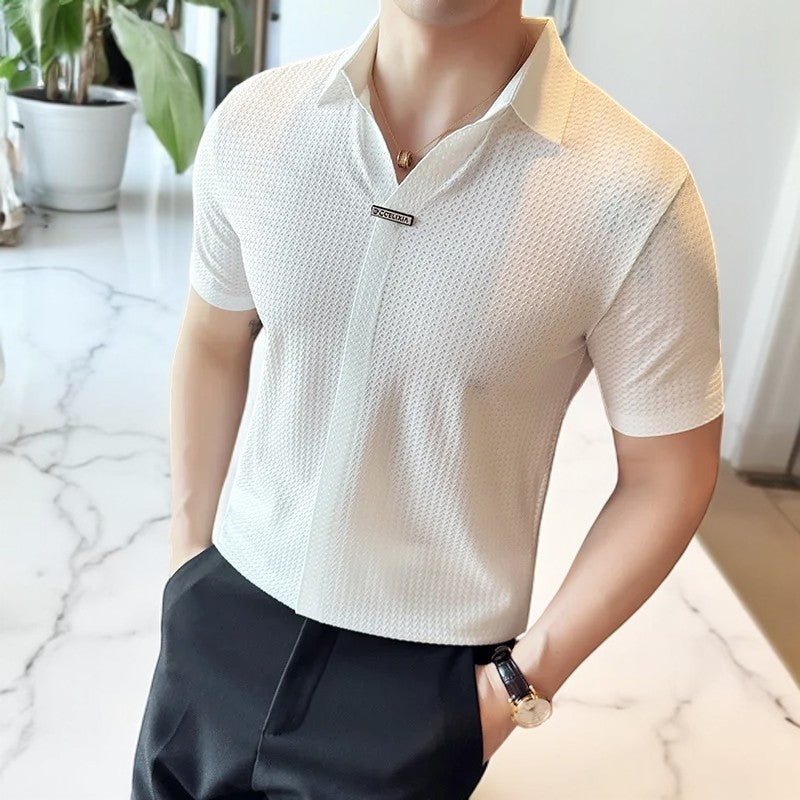 Ethan | Lightweight Breathable Mens Polo Shirt 0