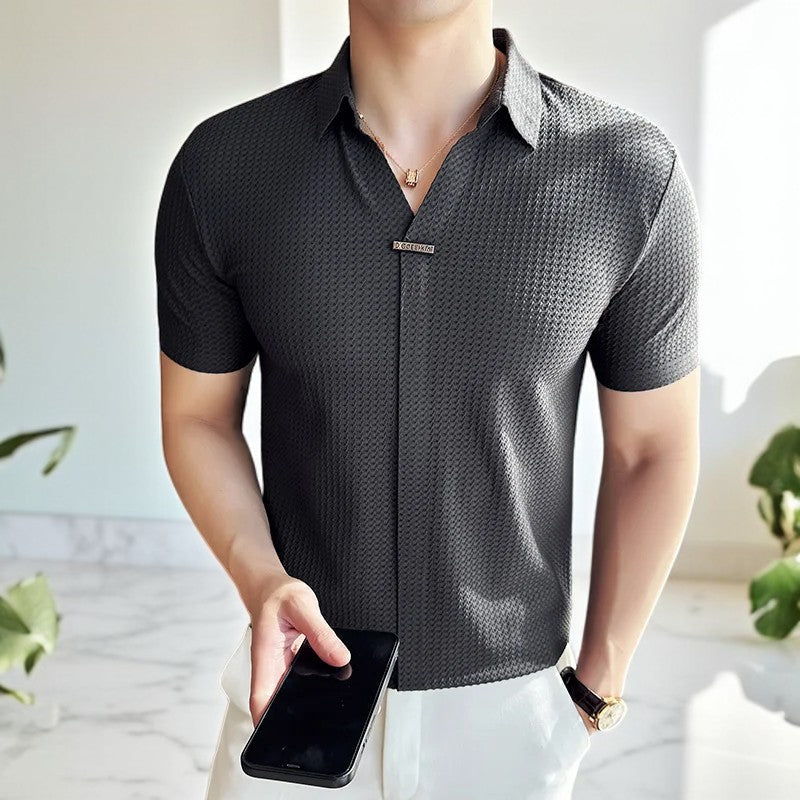 Ethan | Lightweight Breathable Mens Polo Shirt 2