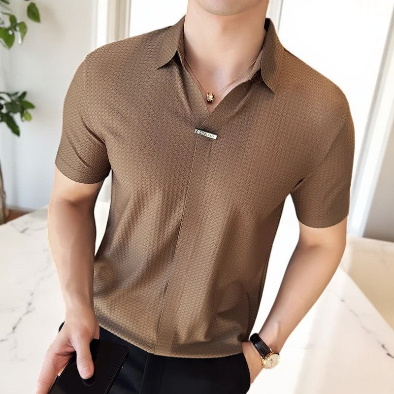 Ethan | Lightweight Breathable Mens Polo Shirt 3