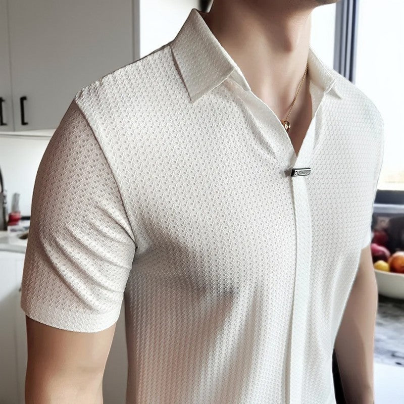 Ethan | Lightweight Breathable Mens Polo Shirt 4