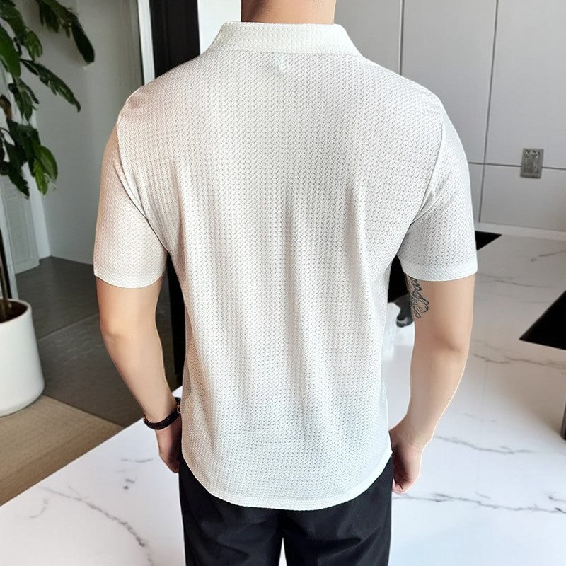 Ethan | Lightweight Breathable Mens Polo Shirt 5